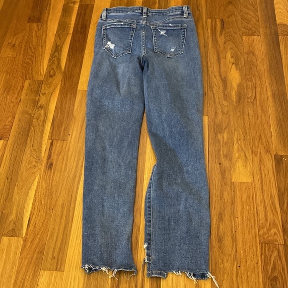 Katie J NYC Girls Blue Ripped Jeans Size 14 - Picture 9 of 10
